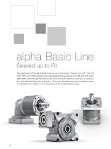 alpha Basic Line & alpha Value Line - 15