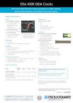 OSA 4500 OEM Clock Series-2