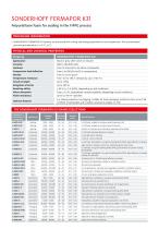 SONDERHOFF FERMAPOR K31 PU Foam Gasket - 5