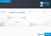 2mag Magnetic Stirrers 2015 - 1