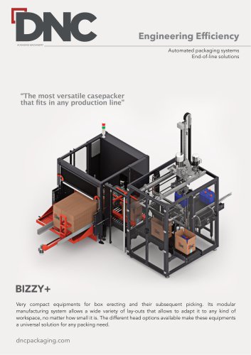 BIZZY+ - Monoblock Casepacker