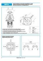 Double axis servo control (lever mechanism) - HPCJ-2