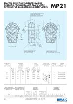 Parallel shaft Gearboxes - For Hydraulic Gear Pumps-28