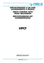 Servo control with pedal mechanism - HPCF