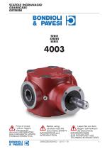 Standard Gearboxes - 4000 series-1