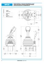 Three axis servo control (lever mechanism) - HPCD-2