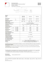 Low power resistors KBD-1