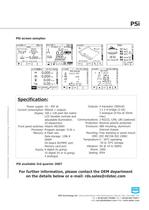 PSi datasheet - 2