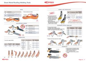 Sheet metal roofing welding tools - 4