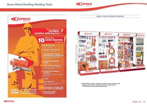 Sheet metal roofing welding tools - 7