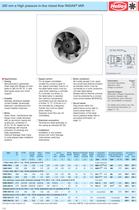 High pressure in-line mixed-flow fans VAR-9