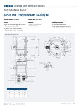 Series 100 / 110 Geared Cam Limit Switches - 12