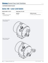 Series 100 / 110 Geared Cam Limit Switches - 14