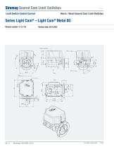 Series Light Cam® and Light Cam® M   Geared Cam Limit Switches - 12