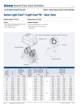 Series Light Cam® and Light Cam® M   Geared Cam Limit Switches - 6