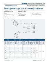 Series Light Cam® and Light Cam® M   Geared Cam Limit Switches - 7