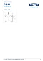 ALPHA 8478IDC100P62 - TENTE ® - PDF Catalogs | Technical Documentation ...