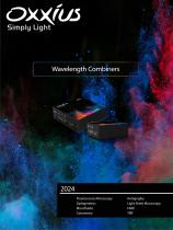 Wavelength Combiners L6Cc & L4Cc