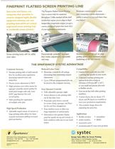 fineprint flatbed screen printing line-2
