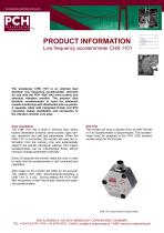 Low frequency accelerometer CHB 1101 -1
