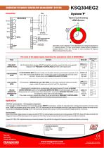 EMERGENCY/STANDBY GENERATOR MANAGEMENT SYSTEM KSQ304EG2 - 2