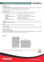 LOSS OF MAINS PROTECTION RELAY - SINGLE PHASE 2-WIRE SYSTEM - 2