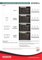 LOSS OF MAINS PROTECTION RELAY - SINGLE PHASE 2-WIRE SYSTEM - 3