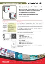 POWER MEASURING TRANSDUCER (WATT & VAr) - 1