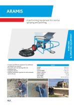 Aramis equipment for mortar spraying and pointing-1