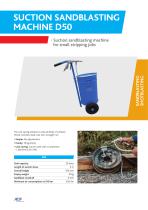 Suction sandblasting machine - 1
