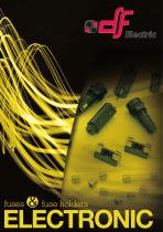 Electronic glass body fuses and fuse holders-1