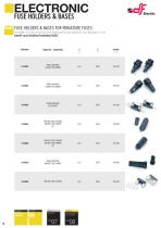 Electronic glass body fuses and fuse holders-6