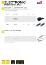 Electronic glass body fuses and fuse holders-7