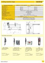 Catalogue CUTTING MACHINE - 8