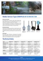 Radar Sensor Type SEBAPULS-2
