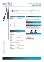 Standard thermistor probe for use with Tinytag data loggers - 1