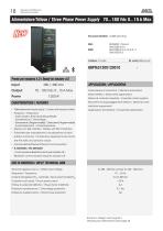 Three Phase Power Supply 70...180 Vdc 0...15 A Max - 1