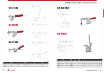 CLAMPTEK Vertical Handle Toggle Clamps apply in Automobile manufacture,all kinds of automotive body&frame,Foad molds Catalog - 23