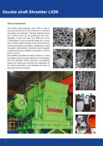 Double shaft Shredder LION-2