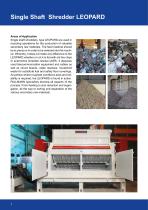 Singleshaft Shredder LEOPARD-2