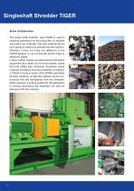 Singleshaft Shredder TIGER-2