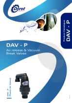 DAV - P Air release & Vacuum Break Valves-1