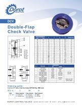 Double-Flap Check Valve-1