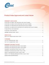 FIRE PROTECTION MECHANICAL VALVES-2