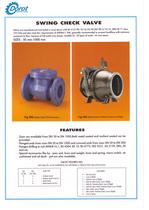 Swing check valve-1