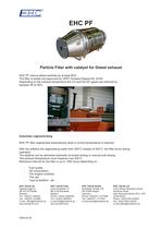 EHC PF Particle Filter with catalyst for Diesel exhaust - 1