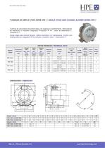 SINGLE STAGE SIDE CHANNEL BLOWER SERIES HPE 1 - 1