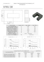 IFCORES FERRITE CORE UU93/76/30-1