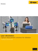 Brochure Laser Doppler Vibrometers | Laser sensors for acoustics, dynamics and vibration measurement-1