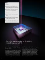 MSA-650 IRIS Micro System Analyzer | Optical characterization of dynamics inside Si-capped MEMS-2